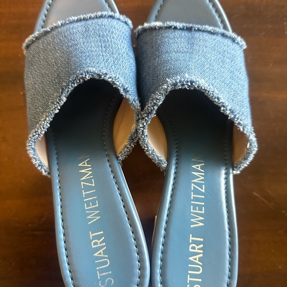 Denim clogs/sandals . - Picture 2 of 7